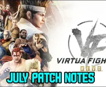 Virtua Fighter 5 R.E.V.O. Version 1.05 patch notes