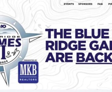 Blue Ridge Games year 2 set to launch, registration coming soon