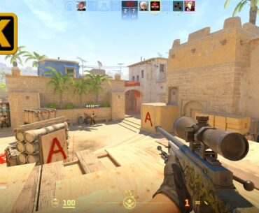 Counter Strike 2 Gameplay 4K (No Commentary)