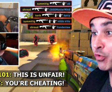 Summit1g Brings Shroud & Tarik Back to Counter Strike 2 & THIS Happens...