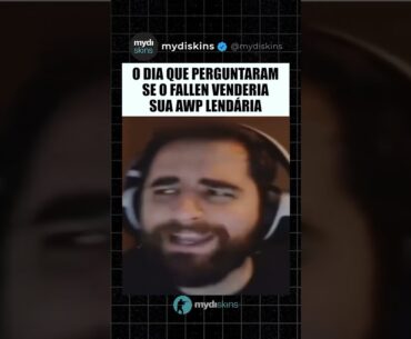 FALLEN venderia sua AWP REDLINE? 🤯 #cs2 #csgo #counterstrike