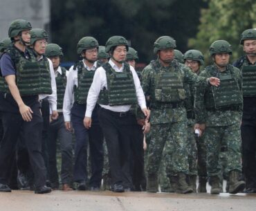 Taiwan shows off first US Abrams tanks at largest war games