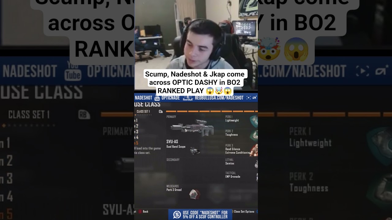 There’s no way! 13 years ago Nadeshot and Scump bumped into Optic DASHY! #opticgaming #callofduty There's no way! 13 years ago Nadeshot and Scump bumped into Optic DASHY! #opticgaming #callofduty