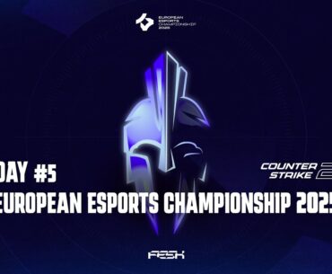 CS2 | LITHUANIA VS UKRAINE | GRAND FINAL  | IESF EUROPEAN ESPORTS CHAMPIONSHIP 2025 | DAY 5