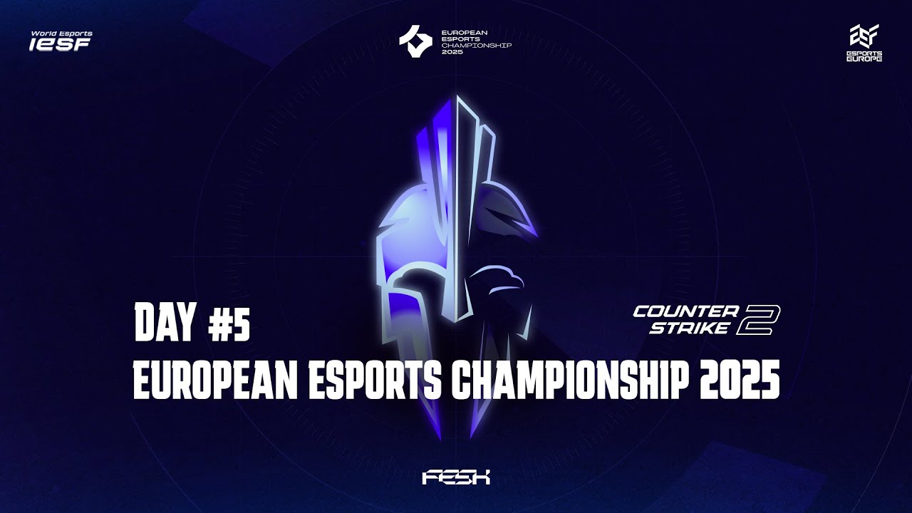 CS2 | LITHUANIA VS UKRAINE | GRAND FINAL | IESF EUROPEAN ESPORTS CHAMPIONSHIP 2025 | DAY 5 CS2 | LITHUANIA VS UKRAINE | GRAND FINAL | IESF EUROPEAN ESPORTS CHAMPIONSHIP 2025 | DAY 5