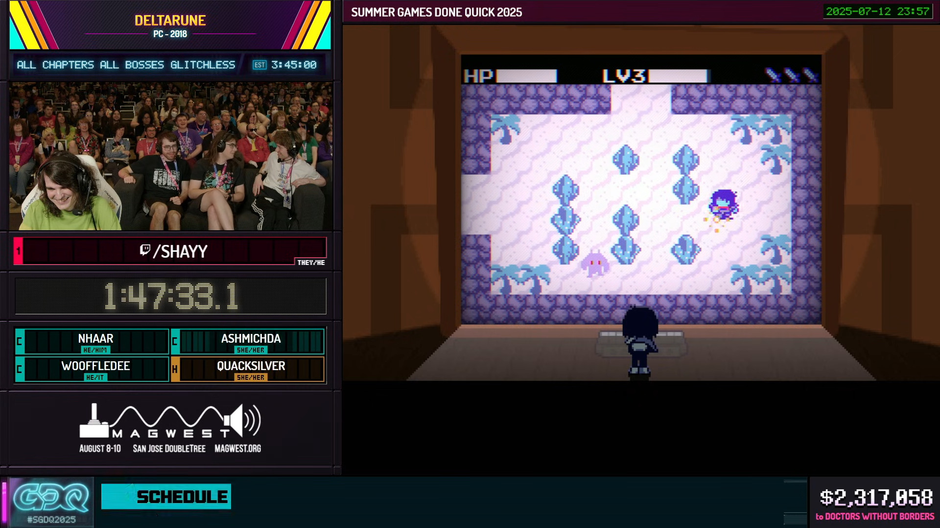 Week-long Video Game Speedrunning Stream Raises Millions for Charity SGDQ 2025 Deltarune