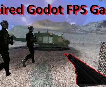 Weired FPS Game Made with Godot 4