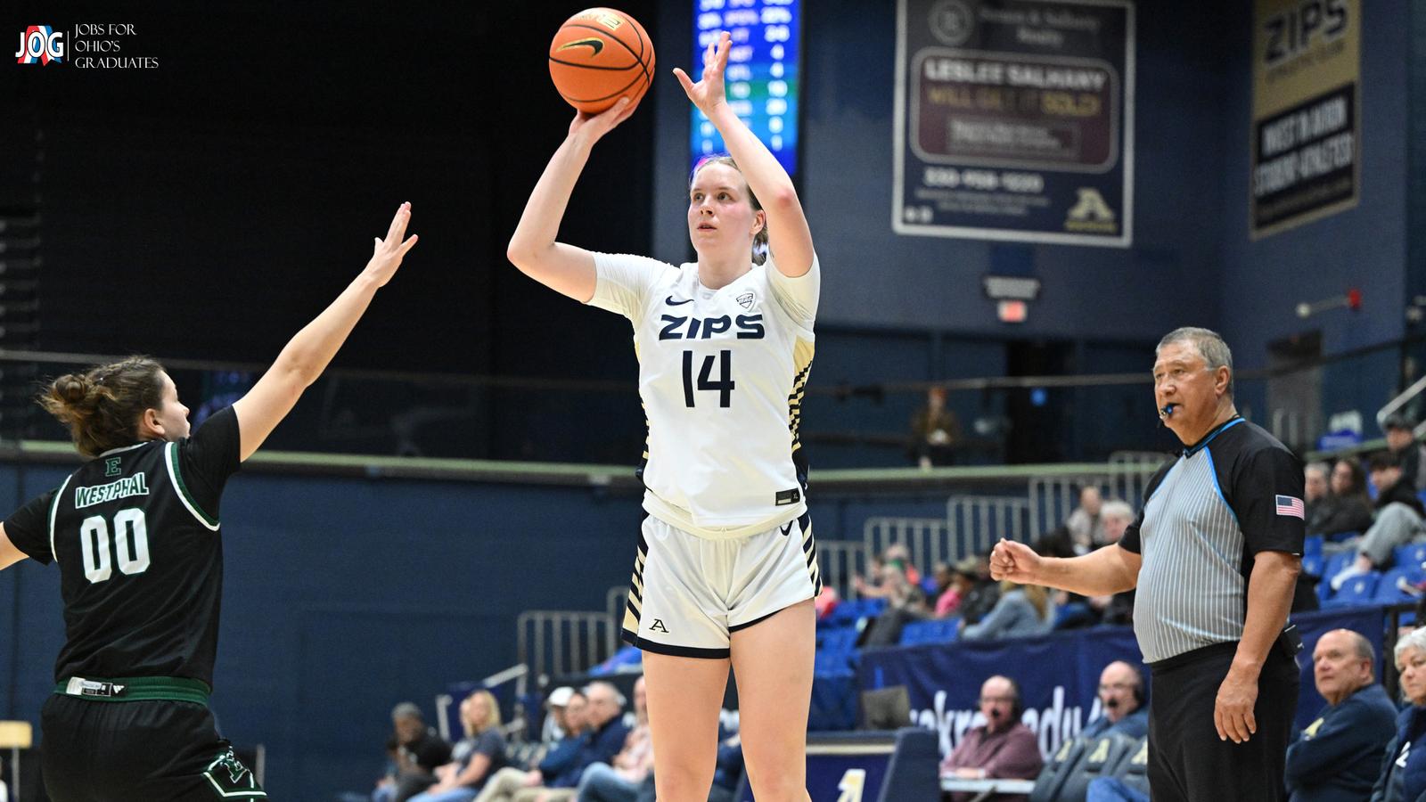 Akron’s Taponen to Represent Finland at World University Games LiisaTaponen
