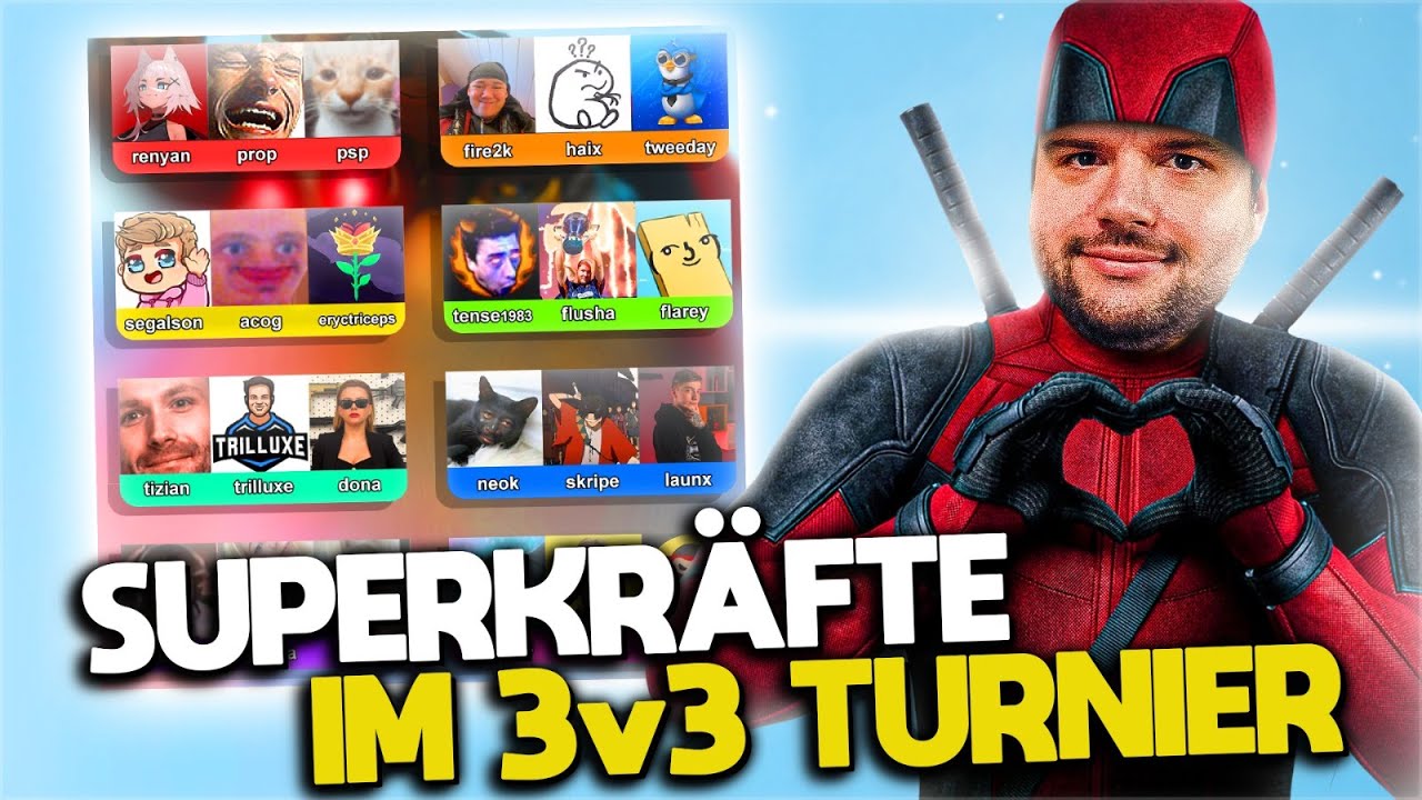 CS2 mit SUPER POWERS im 3v3 Streamer Turnier von Dima! π CS2 mit SUPER POWERS im 3v3 Streamer Turnier von Dima! π