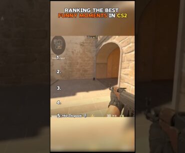 Top 5 best funny Moments in CS2 😂 #cs2 #csgo #cs2memes #gaming #counterstrike