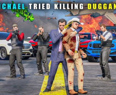 GTA 5 : MICHAEL'S DEADLY ATTACK ON DUGGAN BOSS || BB GAMING