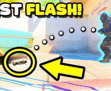 BIG BRAIN 3,000 IQ FLASH STRAT! - CS2 BEST MOMENTS #42