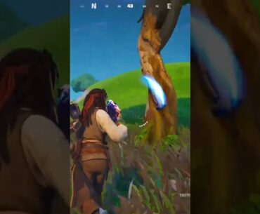 When you don't have a sniper and you have to make do with what you have #shorts #fortnite
