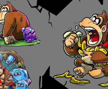 Donkey Kong Bananza's Loading Screen Artwork Is So Damn Good