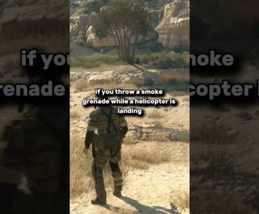Did You Know About This Random Detail In Metal Gear Solid V?