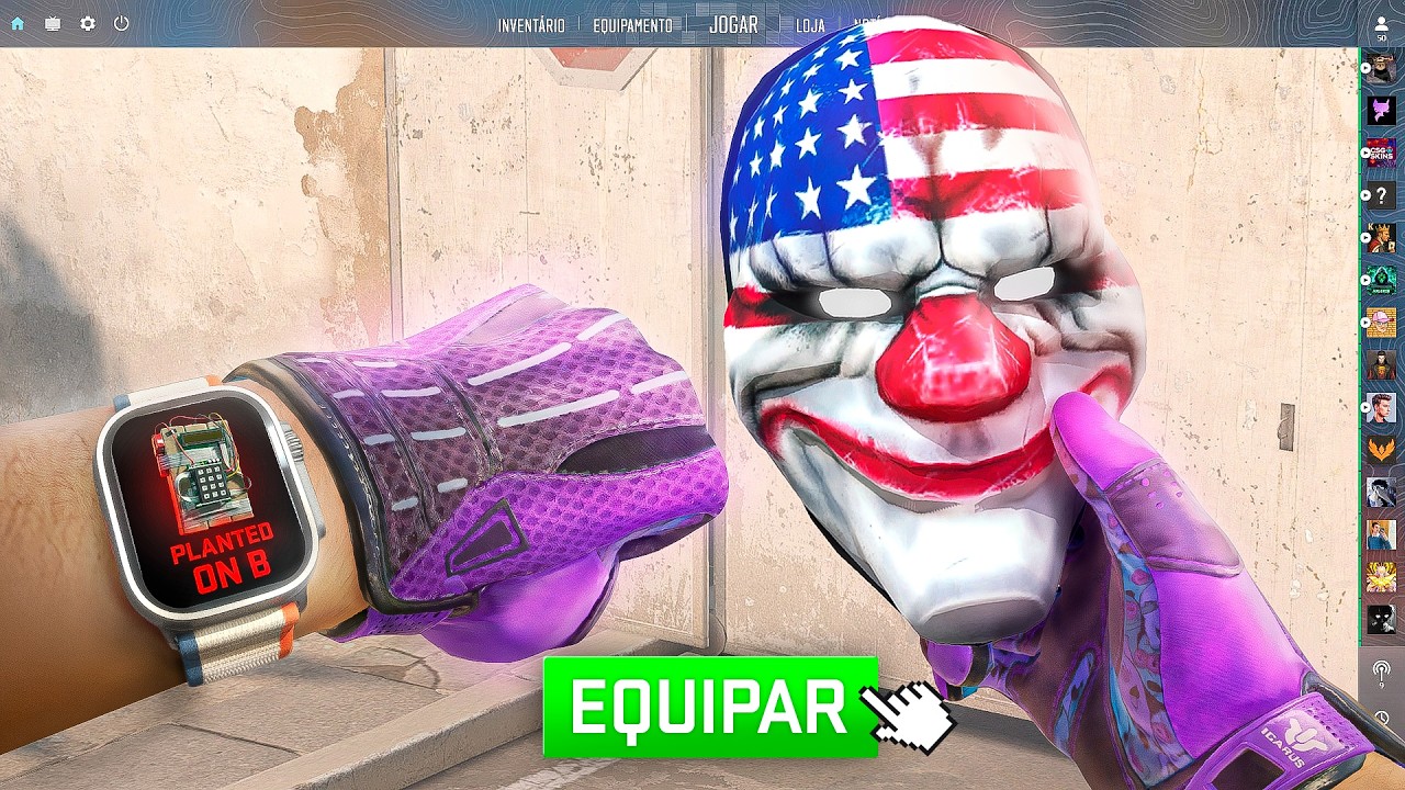 AGORA FERROU: RELÓGIOS, MÁSCARAS e OUTROS ITENS podem estar CHEGANDO no CS2 (tá virando Fortnite??) AGORA FERROU: RELÓGIOS, MÁSCARAS e OUTROS ITENS podem estar CHEGANDO no CS2 (tá virando Fortnite??)