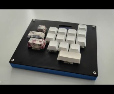 I made a Ergonomic Mini Keyboard for FPS Games :P