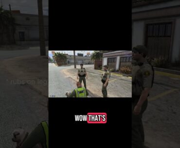 It's a boy #slrp #fivem #gtav #gtarp #gaming #cops #fivempolice #police #policeofficer #dog #jokes