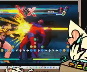 V-Tuber goes viral with really cool tech that replicates their every arcade stick input including button mashing like a madman