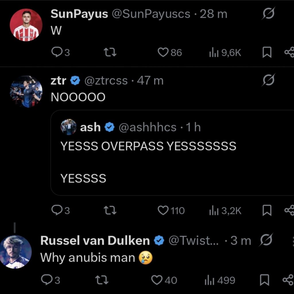 As Pros wake up first reactions come in for mappool changes