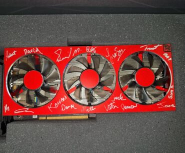 Radeon VII GPU Signed by AMD CEO