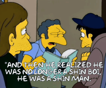 He's no longer a boi...