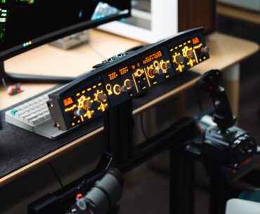My flight sim station