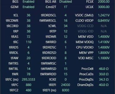 Help with my Ram timings