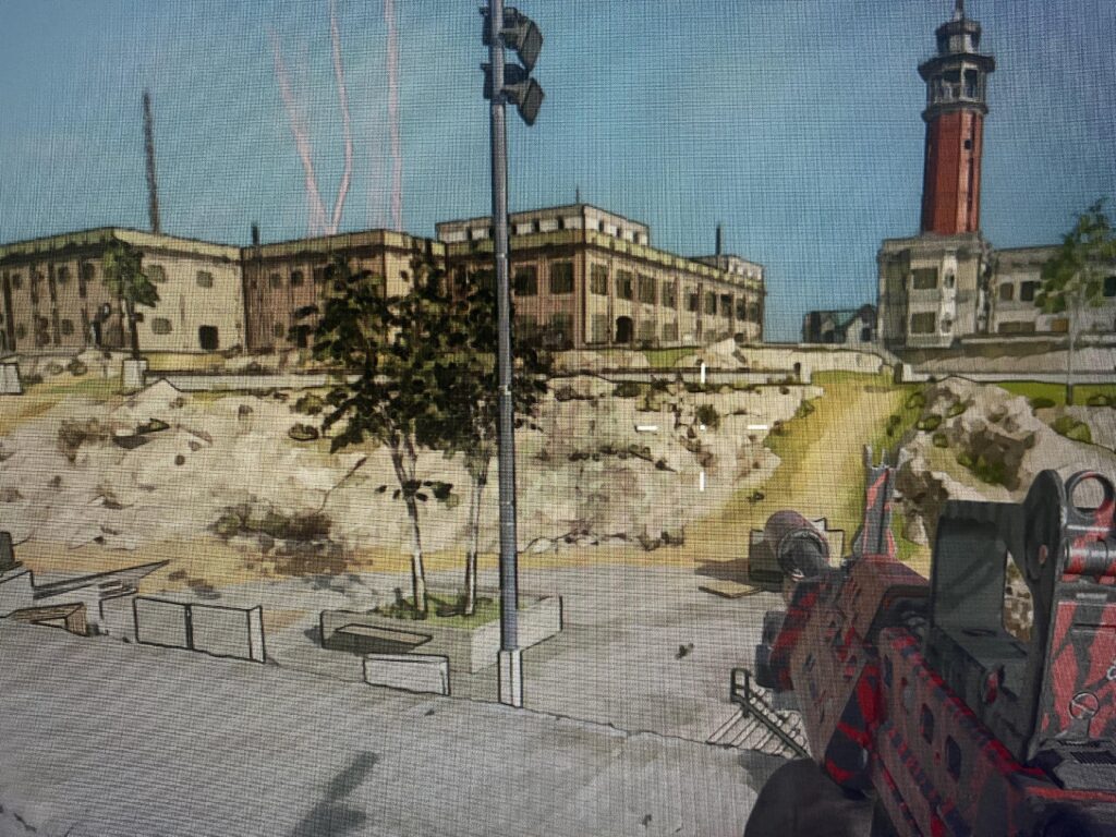 why does my game look good up close to the “screen” but objects farther from view look weird