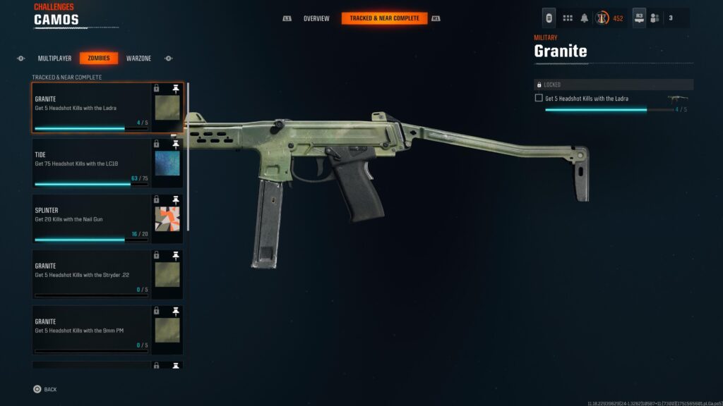 Why is it tracking multiplayer camos and why can’t I un-track them?