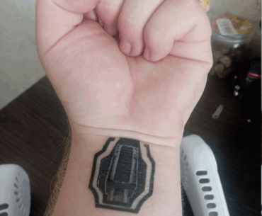 Got a tattoo of Personal Link.