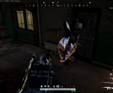 Couldn't open door so I went around back and found this
