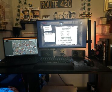 My small battlestation. Any suggestions appreciated!