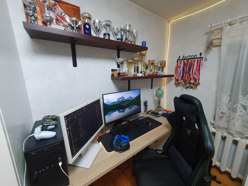My battle station