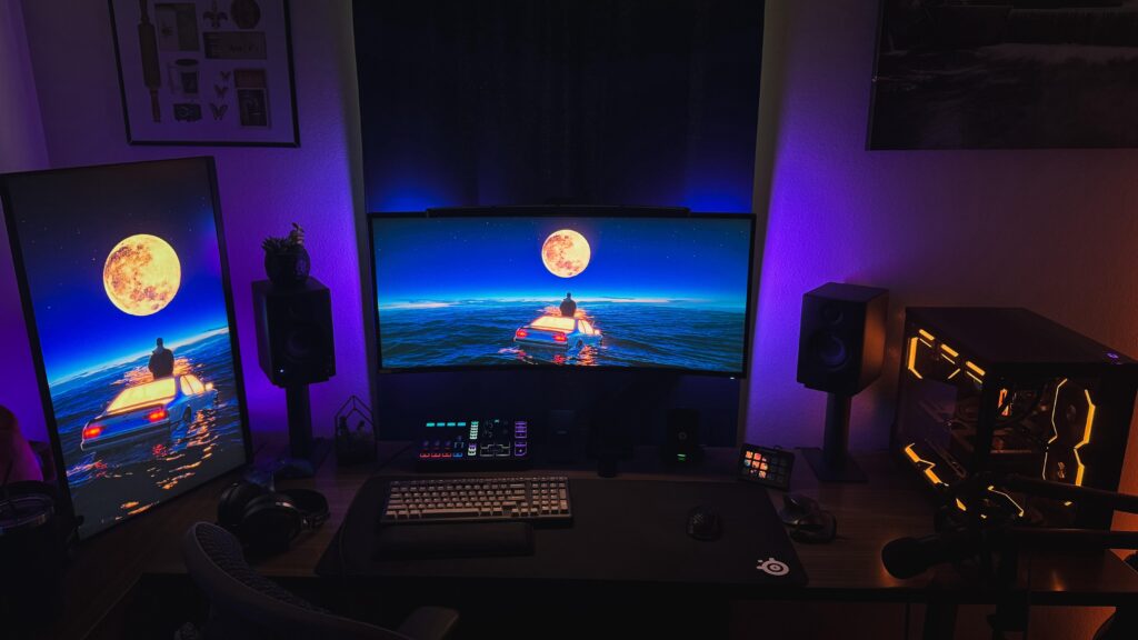 My side of the office.