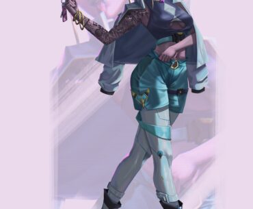 An old cyberpunk character I drew ☺️