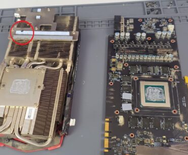 Took apart a 1080 Ti and found a surprise from the factory.