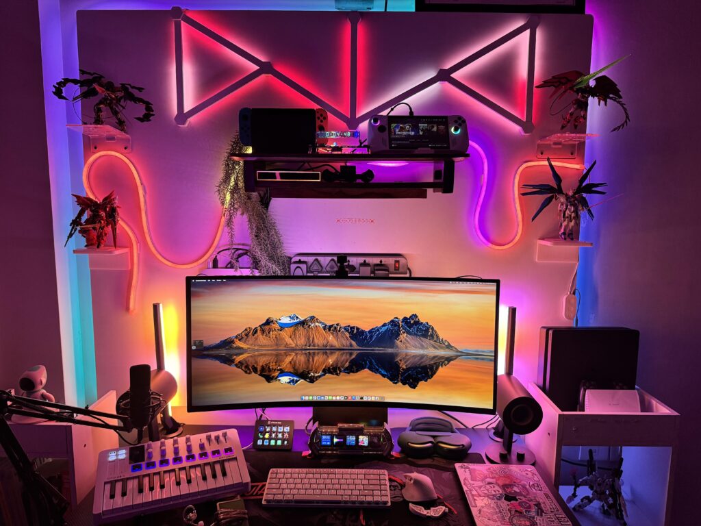 WFH and Game room desk setup (India Version)