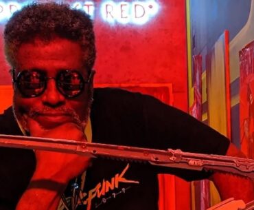 Why did no one tell me the guy who created cyberpunk looks so cool?