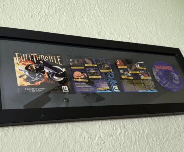 Been framing games from my childhood. Has anyone done an N64 cartridge and box before?