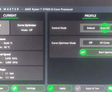 Why does Ryzen Master cap my CPU on lunch?