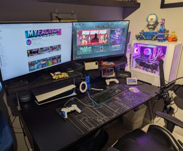 How's my Battle-Station? Any advice for a clean USB hub for more inputs. A & C.