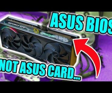 I forced the 1000w ASUS Bios onto a Gigabyte 5090... What could go wrong?