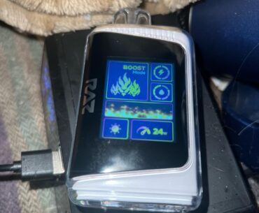 My gf’s disposable vape is a TV.