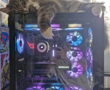 Completed PC build