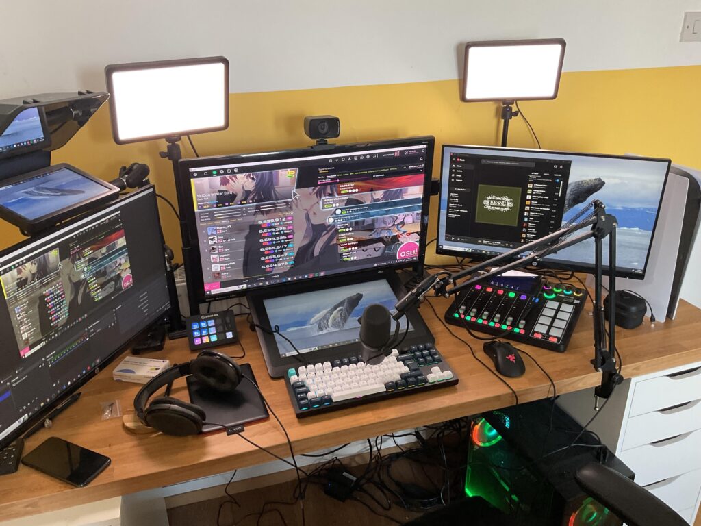 my complete streaming setup