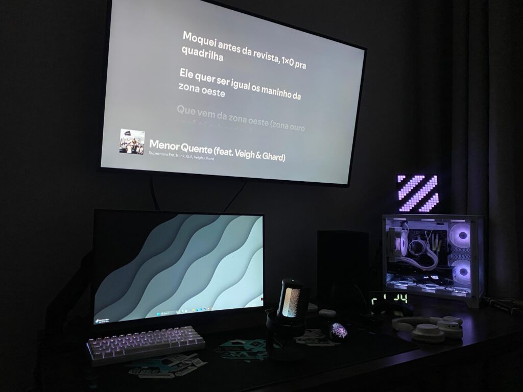Brazilian gamer setup
