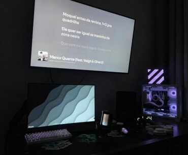 Brazilian gamer setup