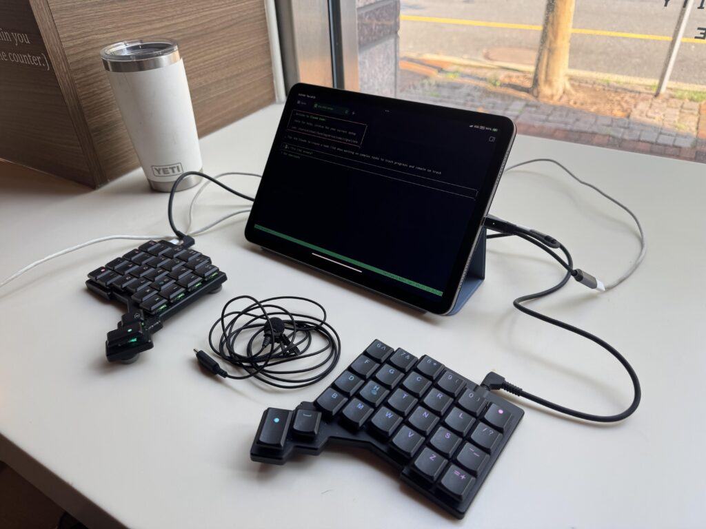 Mobile dev battlestation Mobile dev battlestation