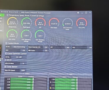 CPU not boosting all the way